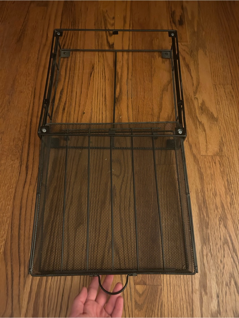 Black Metal Square K-Cup Holder/Organizer - For Dorms/Offices/Homes/Apartments